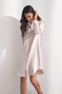 Camicia notte quadretti Selmark