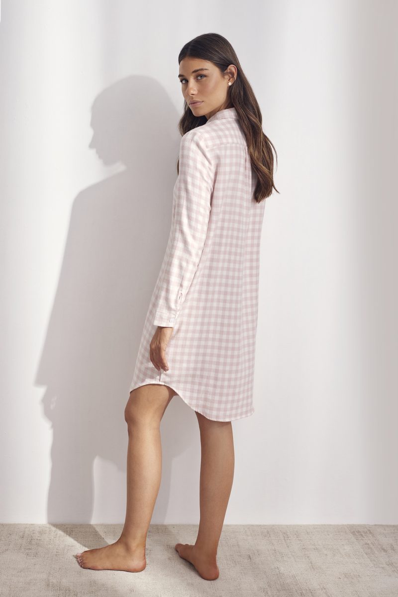 Camicia notte quadretti Selmark