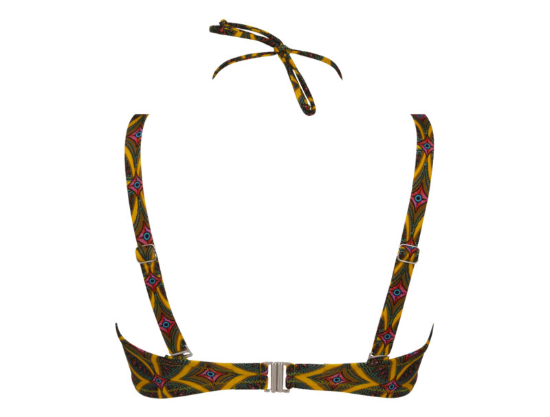 Bikini laccetti JauneAfrica Antigel