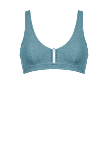 Bikini azzurro goffrato Watercult