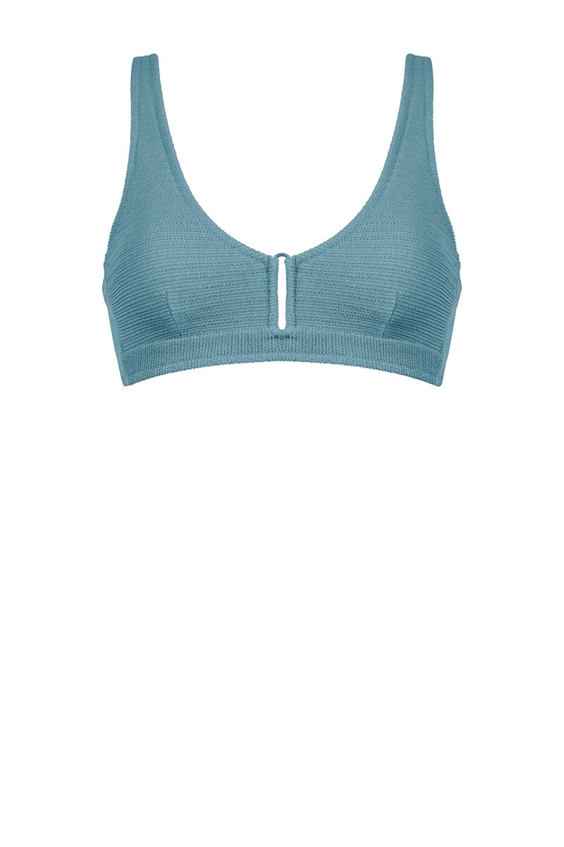 Bikini azzurro goffrato Watercult
