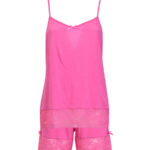 Pigiama fuxia pizzo Verdissima