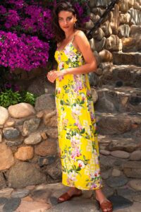 intimo-ortopedia-abbiati-Abito-lungo-in-fantasia-Jardin-Lise-Charmel-ASB1178-2