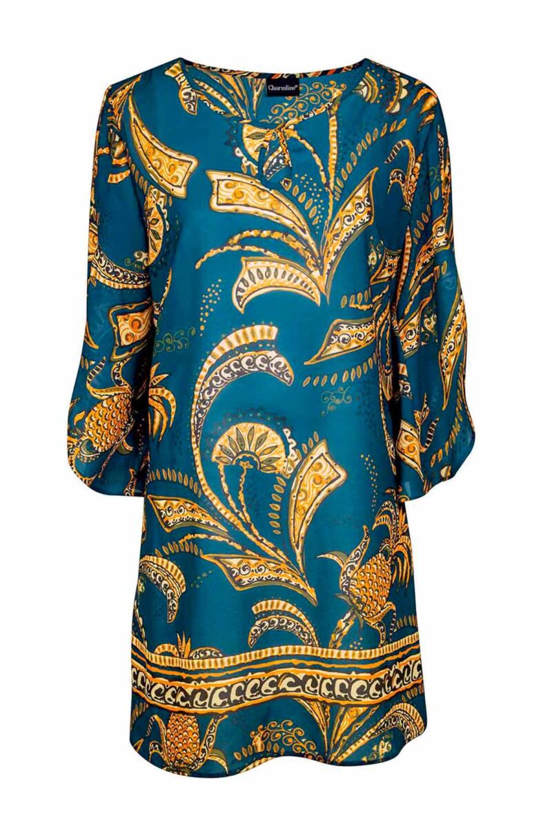 intimo-ortopedia-abbiati-Caftano-corto-in-fantasia-paisley-Charmline-543-C3750-656-0