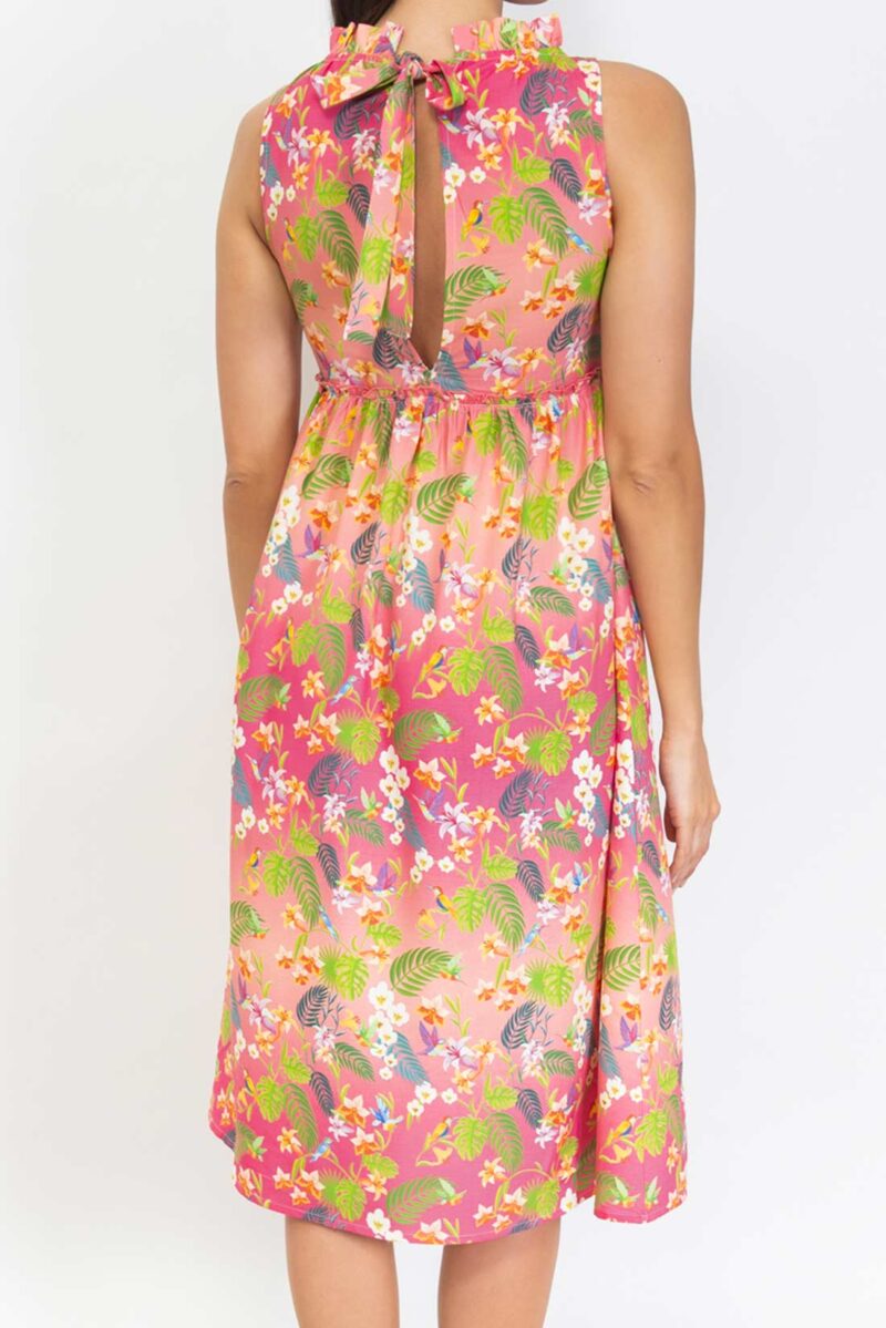 intimo-ortopedia-abbiati-Abito-corto-in-fantasia-tropicale-Verdissima-K0CL81-2