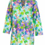 intimo-ortopedia-abbiati-Caftano-corto-in-fantasia-tropicale-Verdissima-K0CL70-0