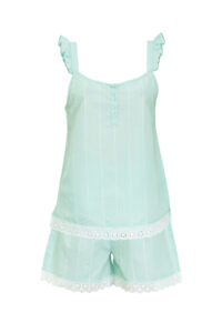 intimo-ortopedia-abbiati-Pigiama-corto-tiffany-a-righe-Verdiissima-A0SL12-1