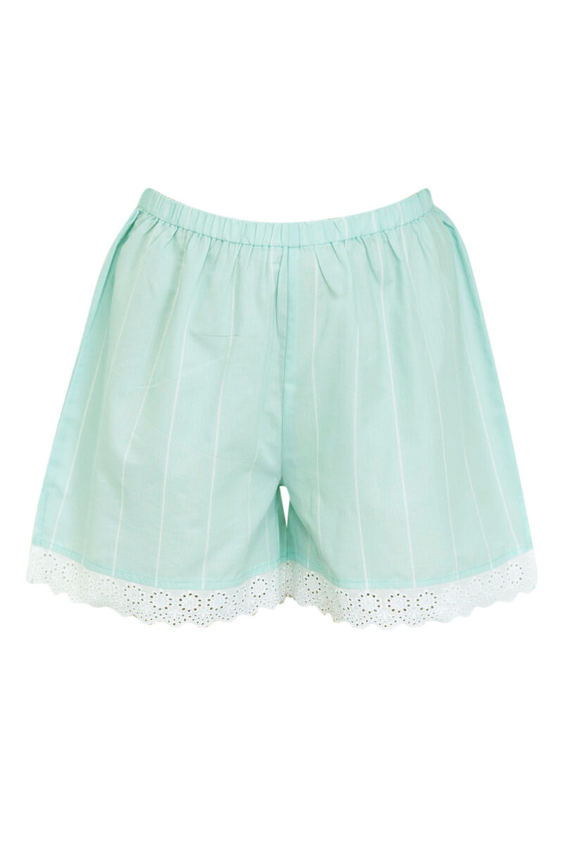 intimo-ortopedia-abbiati-Pigiama-corto-tiffany-a-righe-Verdiissima-A0SL12-2
