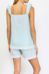 intimo-ortopedia-abbiati-Pigiama-corto-tiffany-a-righe-Verdiissima-A0SL12-3